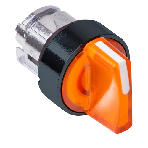 SCHNEIDER 3 POS ILLUMINATED SELECTOR SWITCH YELLOW
