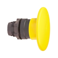 Schneider Electric yellow ?60 mushroom pushbutton