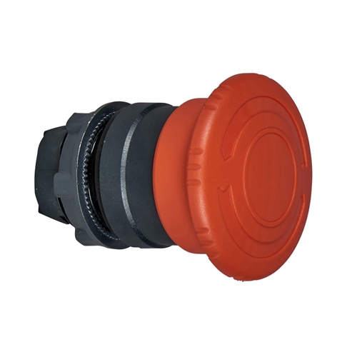 SCHNEIDER MUSHROOM HEAD PUSHBUTTON RED
