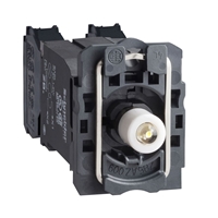 SCHNEIDER PUSH BUTTON BODY 230V WHITE LED