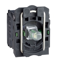 SCHNEIDER PUSHBUTTON BODY 24V LED YEL