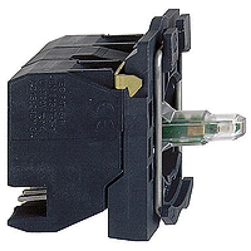 SCHNEIDER PB Body 24VLED Blu 1NO Plugin