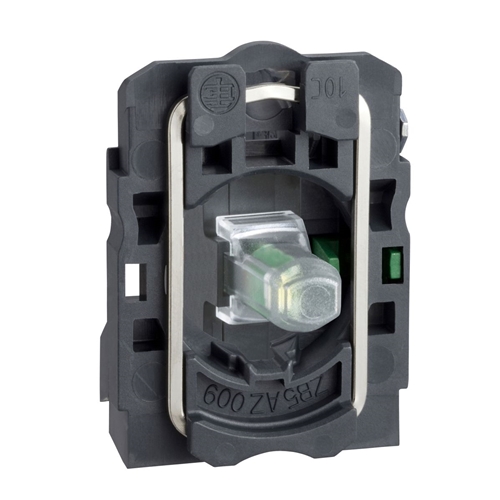 SCHNEIDER CONTACT LAMP BODY C/W 1N/O CONTACT GREEN