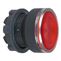SCHNEIDER PUSHBUTTON RED FLUSH ILLUMINATED