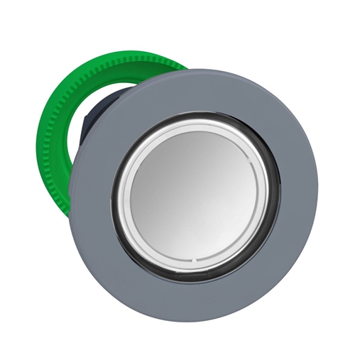 Schneider Electric flush mounted white pilot light