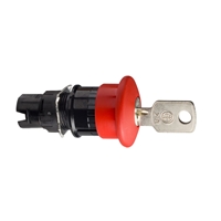 SCHNEIDER red Ø30 Emergency stop pushbutton head