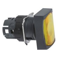 SCHNEIDER ILL PUSHBUTTON HEAD YELLOW