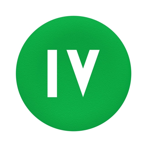 Schneider Electric green plain cap IV for flush mo