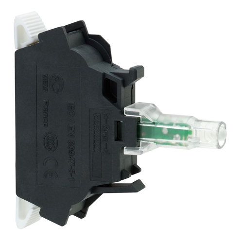 SCHNEIDER 24VACDC LED WHITE WITH CAGE CLAMP