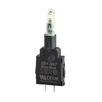 SCHNEIDER LED lIGHT BLK GREEN 24V PCB